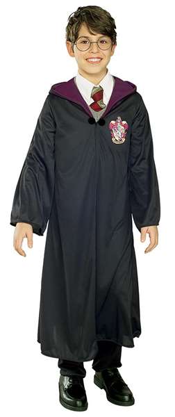 Rubies Déguisement Harry Potter Enfant 5-6 ans (110-116cm) Tunique avec Capuche Rubies Déguisement Harry Potter Enfant 5-6 ans (110-116cm) Tunique avec Capuche