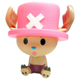 PLASTOY Figurine Tirelire Chibi Chopper Luffy One Piece - PVC 16 cm