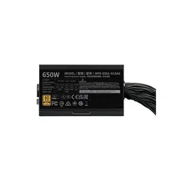 Cooler Master MPE-6502-ACAAG-3BEU MWE Gold 650 V3 - Alimentation PC 650 W non modulaire ATX 3.1 80+ GOLD - Fiable et performante