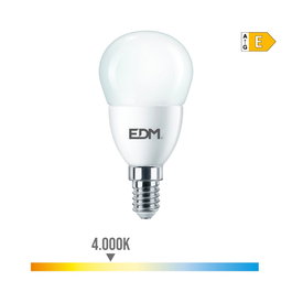 Edm Ampoule LED E14 7W 806lm 4000K Blanc Neutre Non Variateur 240° Ø4,8x9,5cm