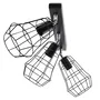 Plafonnier Gabbia Tre orientable en aluminium