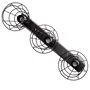 Plafonnier Gabbia Tre orientable en aluminium