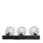 Gabbia Tre Plafonnier Orientable GU10 Aluminium