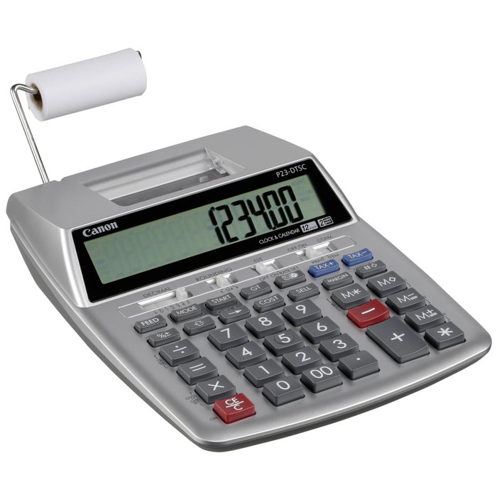 Canon P23-DTSC Calculatrice de poche avec impression Canon P23-DTSC Calculatrice de poche avec impression