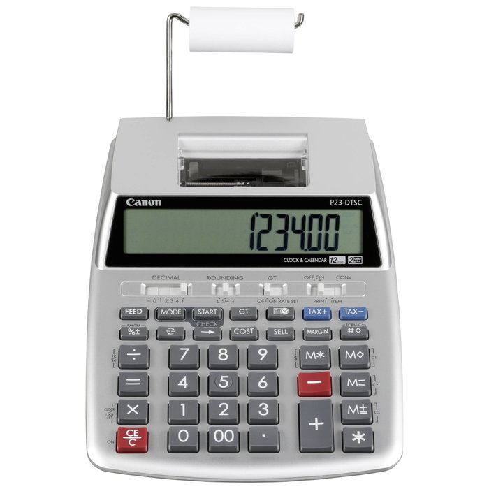 Canon P23-DTSC Calculatrice de poche avec impression Canon P23-DTSC Calculatrice de poche avec impression