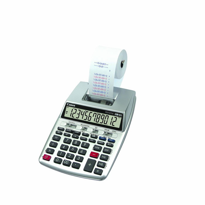 Calculatrice d’impression Canon Argenté