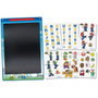 LEXIBOOK Tablette de Tinte Électronique Super Mario Bros Nintendo avec Stylo Optique et 6 Pochoirs (28 cm)