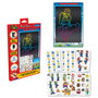 LEXIBOOK Tablette de Tinte Électronique Super Mario Bros Nintendo avec Stylo Optique et 6 Pochoirs (28 cm)