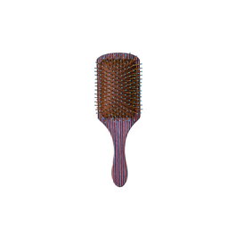Bifull Brosse Raquette Striped Wood Brown
