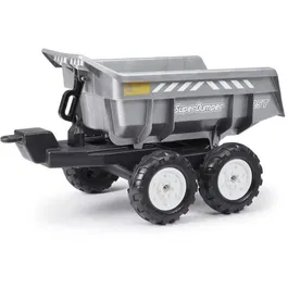 Falk - Remorque basculante Super Dumper pour tracteurs à pédales 3-7 ans - Jouet fabriqué en France
