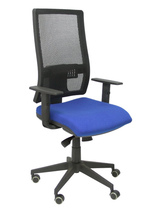 PIQUERAS Y CRESPO Chaise de bureau Horna Bali Bleu et Noir PIQUERAS Y CRESPO Chaise de bureau Horna Bali Bleu et Noir