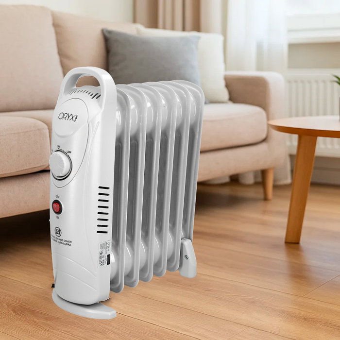 ORYX Radiateur à huile 800W 7 éléments