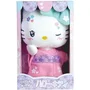 Jemini Peluche Hello Kitty Kawai en Kimono Rose et Tongs - 22 cm