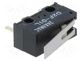 Aratas (Formerly Omron Components) Micro-interrupteur SNAP ACTION SPDT avec levier D2F-01L