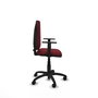 PIQUERAS Y CRESPO Chaise de bureau Aýna, Simili cuir Bordeaux