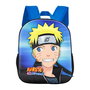 KARACTERMANIA - Sac à dos enfant Naruto 3D avec relief - 31 cm - Compartiment principal à fermeture éclair et poches latérales en filet