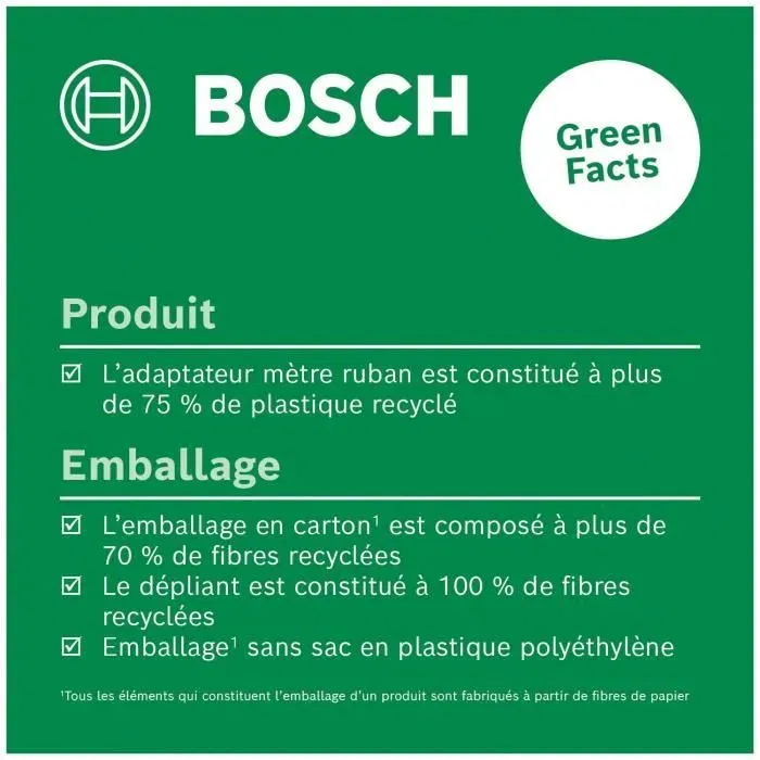 Bosch Adaptateur pour Mètre Ruban Professionnel - Connexion sans Fil et USB-C Bosch Adaptateur pour Mètre Ruban Professionnel - Connexion sans Fil et USB-C