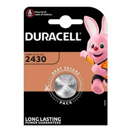 Duracell CR2430 Pile bouton lithium 3V Ø24,5 x 3,0 mm blister