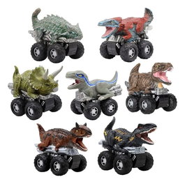 BOTI Jurassic World Zoom Riders Assortiment de 24 Véhicules avec Figurines