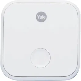 YALE 05/401C00/WH Connect Wi-Fi Bridge - Pont WiFi pour connexion à distance (Blanc, Prise 2 broches) avec fonctionnalité Assistant Vocal