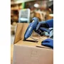 Rapid EG313 Pistolet à Colle Professionnel 100W, Débit 900g/h, Chauffe 3 Min, Température 195°C, Buse Interchangeable, Coffret avec 12 Sticks de Colle Ø12mm