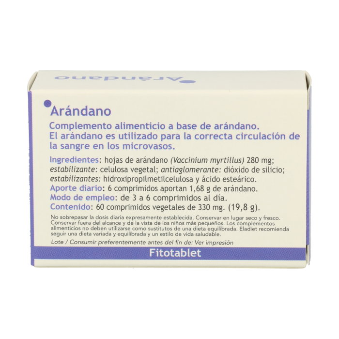 ELADIET FITOTABLET Arándano 60 comprimés