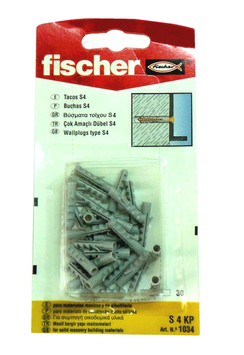 FISCHER FINSTOCK BLISTER KP TACOS S 5 KP Boîte de 10 FISCHER FINSTOCK BLISTER KP TACOS S 5 KP Boîte de 10