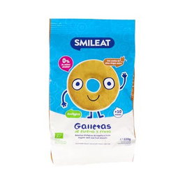 SMILEAT Galettes à l'épeautre avec fruits bio 220 g
