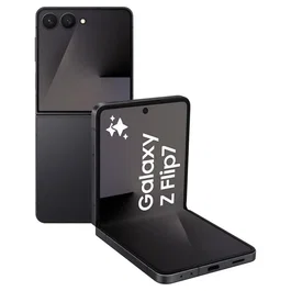 Samsung Galaxy Z Flip7 5G - Smartphone pliable, écran 6.7 pouces, 256 Go de stockage, processeur Snapdragon, noir Absolu