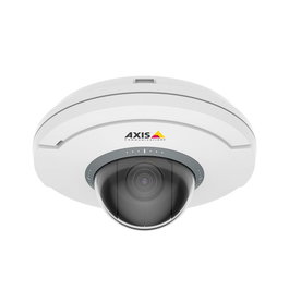 AXIS Caméra PTZ M5075-G ultra-discrète avec Zoom Optique 5x - Résolution HDTV 1080p/2 MP, Détection de Cri, WDR, Compatible Z-Wave et Plug-and-Play