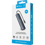Sandberg Station d'accueil USB-C 8K avec HDMI et DisplayPort, 2 ports USB 3.0, RJ45 et alimentation PD 100W pour ordinateur portable