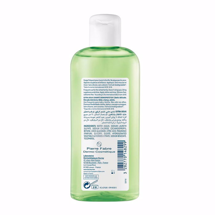 Ducray Shampoing Équilibrant Cheveux Délicats - 200 ml