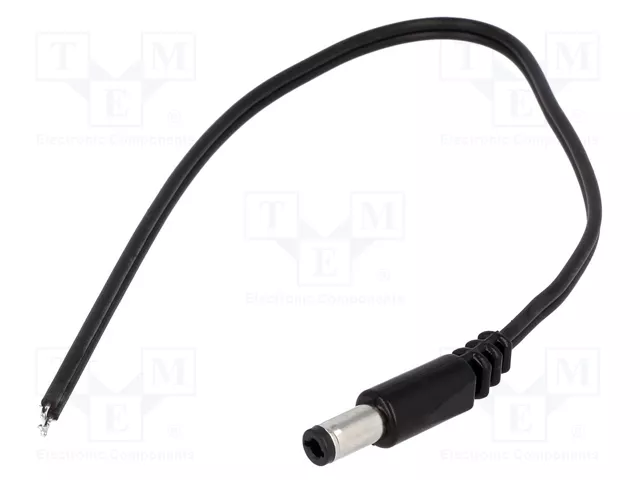 BQ CABLE Câble d'alimentation DC 5,5/2,5 droite 3m BQ CABLE Câble d'alimentation DC 5,5/2,5 droite 3m