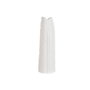 Home ESPRIT Vase Blanc Grès Tropical Feuille d'une plante 33 x 10 x 70 cm