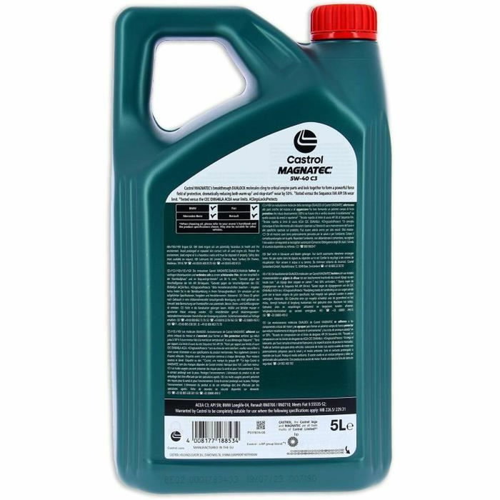 Castrol Magnatec 5W-40 C3 5L Castrol Magnatec 5W-40 C3 5L