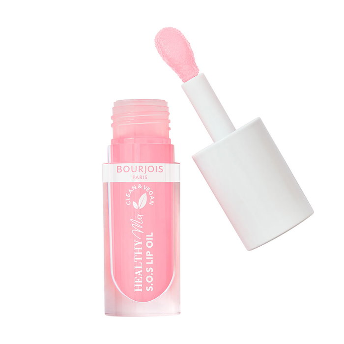 Bourjois Huile à Lèvres SOS Healthy Mix #01 Douceur de Rose 4.5 ml Hydratation Intense