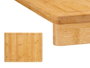 Kinvara Planche à découper en bambou 38x26,5 cm marron (Set de 6)