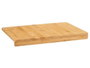 Kinvara Planche à découper en bambou 38x26,5 cm marron (Set de 6)