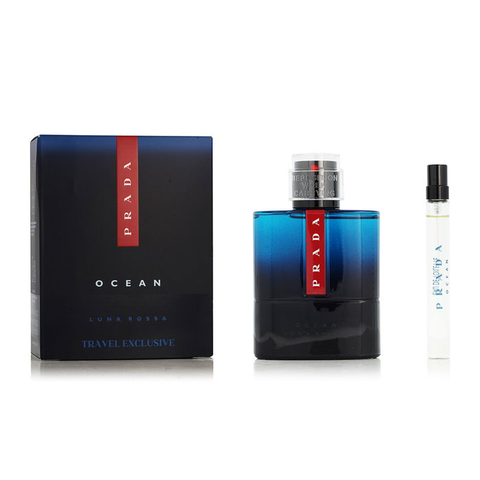 Prada Luna Rossa Ocean Coffret Eau de Toilette pour Homme 100 ml + 10 ml Prada Luna Rossa Ocean Coffret Eau de Toilette pour Homme 100 ml + 10 ml
