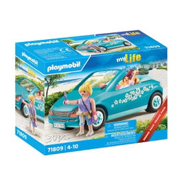 Playmobil Cabriolet et jeunes filles avec perche à selfie 71809 My Life, 30 pièces