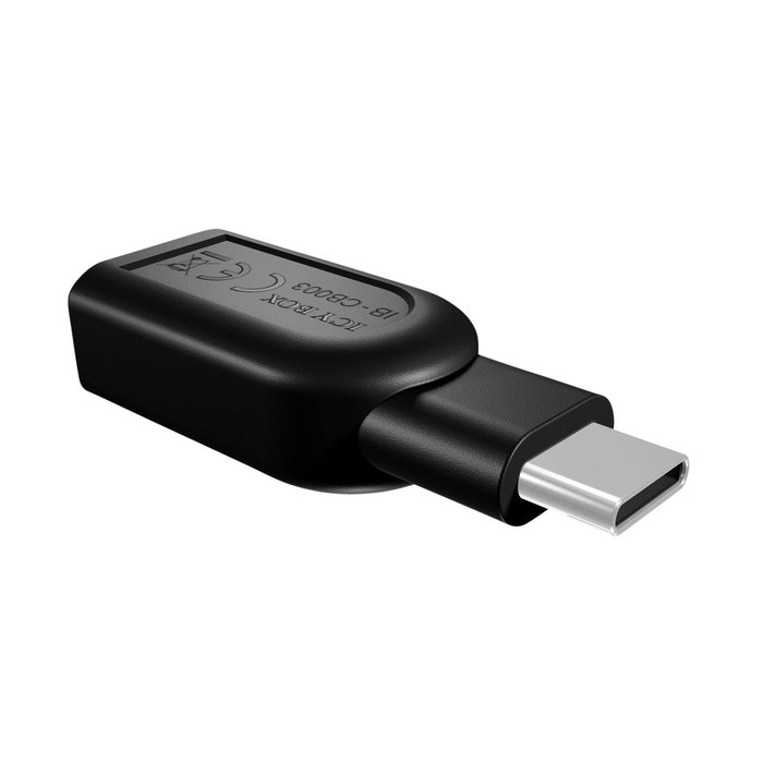 Icy Adaptateur USB 3.0 Type-C vers Type-A IB-CB003 Noir Icy Adaptateur USB 3.0 Type-C vers Type-A IB-CB003 Noir