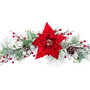 Décorations de Noël Rouge Multicouleur Plastique Tissu Ananas 60 cm