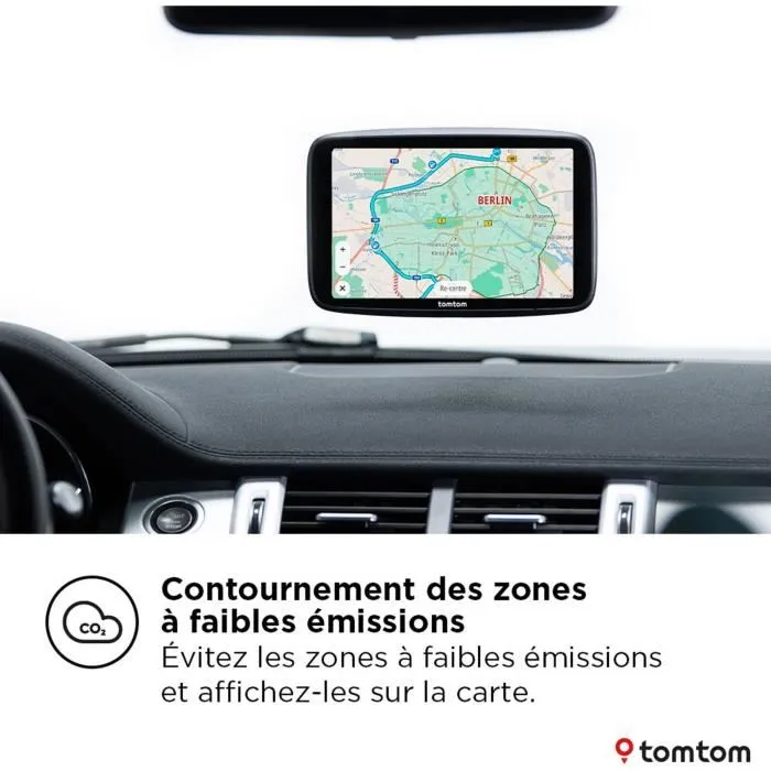 TomTom GO Navigator 7 - GPS Voiture 7 pouces avec Traffic - Cartes Europe - Fixation magnétique