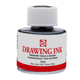 Talens Tinta de Dibujo Negro 700