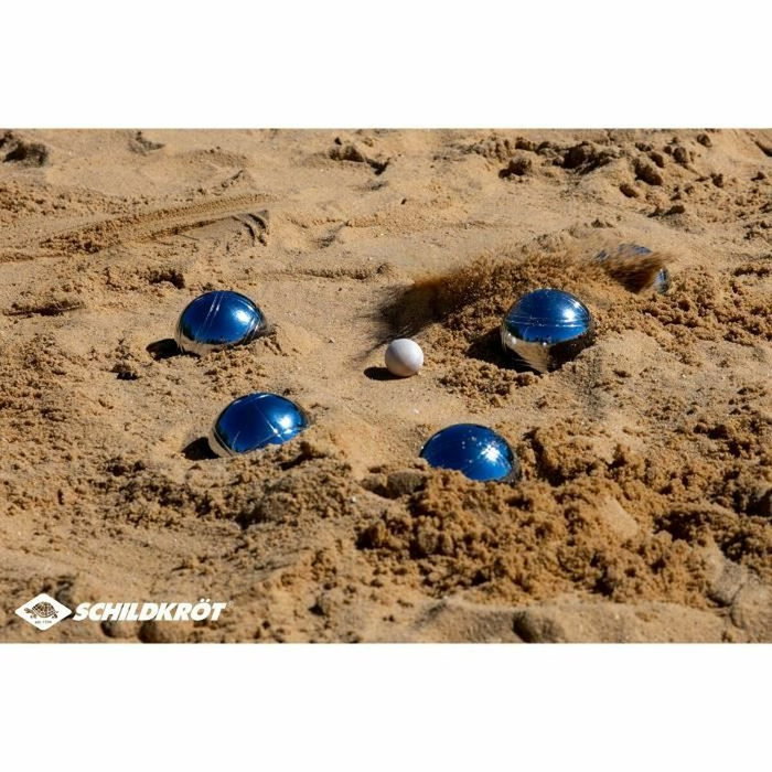 Schildkröt Funsport Set de boules de pétanque Argent et Noir