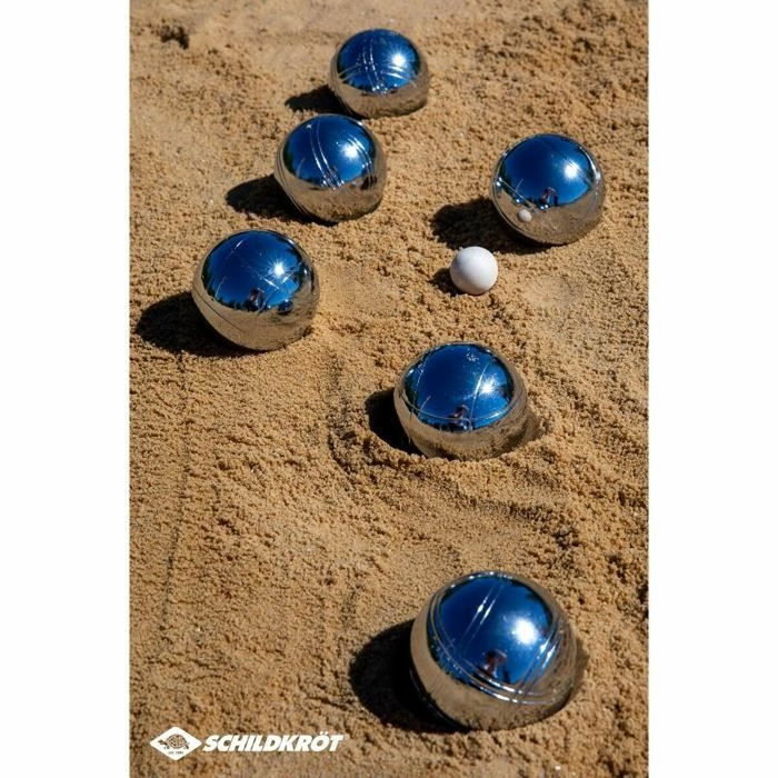 Schildkröt Funsport Set de boules de pétanque Argent et Noir