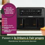 Cuisinart Airfryer AFD10XBLE Noir 10,4L
