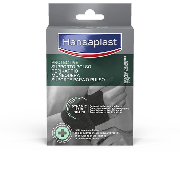 Hansaplast Attelle de poignet réglable avec Dynamic Pain Guard - Soutien 360°, compression ajustable pour douleur et récupération Hansaplast Attelle de poignet réglable avec Dynamic Pain Guard - Soutien 360°, compression ajustable pour douleur et récupération