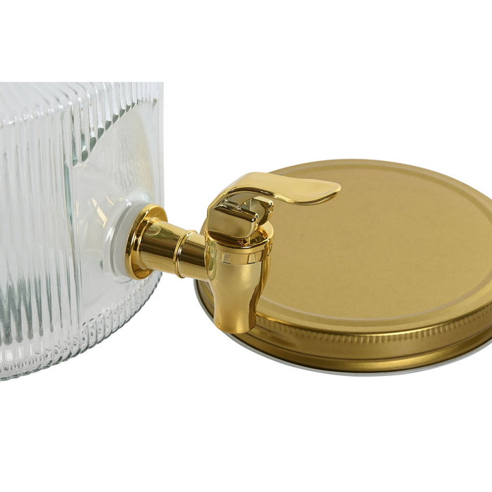 Home ESPRIT Distributeur d'eau Doré Métal Verre Home ESPRIT Distributeur d'eau Doré Métal Verre