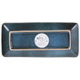 Home Deco Factory Plateau Rectangulaire Bleu 10x22 cm